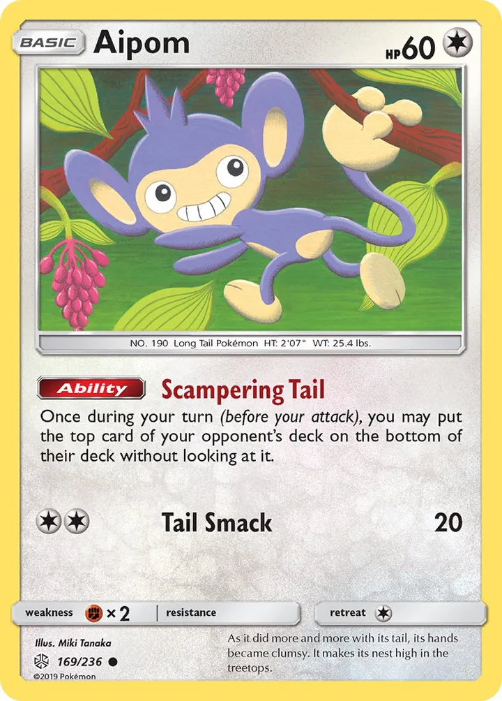 Aipom, Cosmic Eclipse 169/236