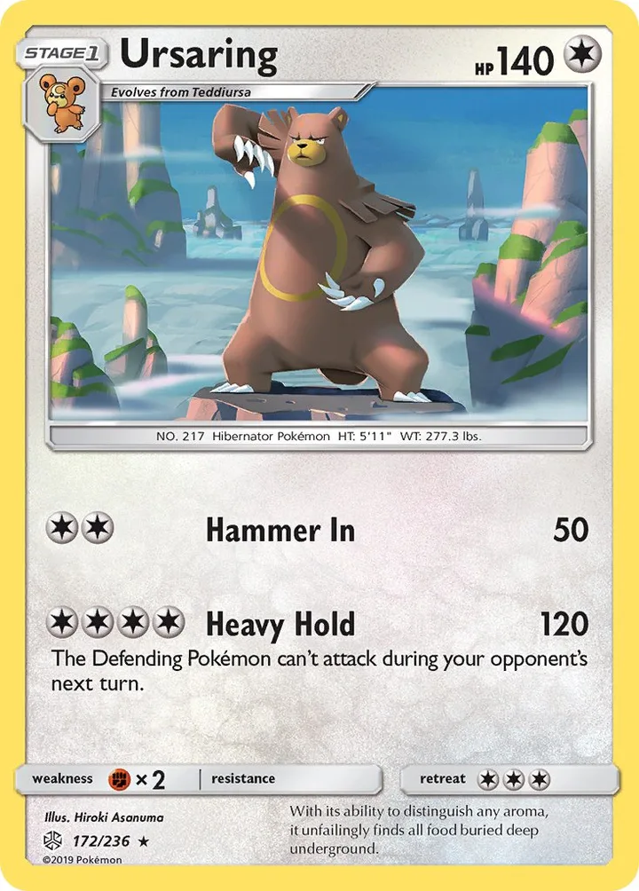 Ursaring, Cosmic Eclipse 172/236