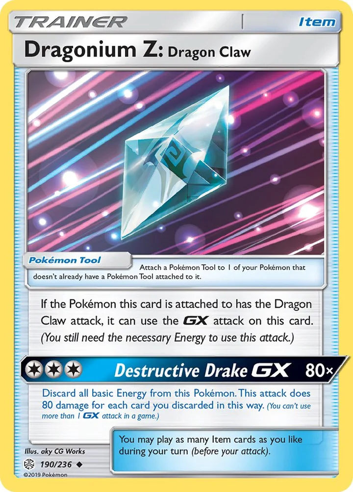 Dragonium Z: Dragon Claw, Cosmic Eclipse 190/236
