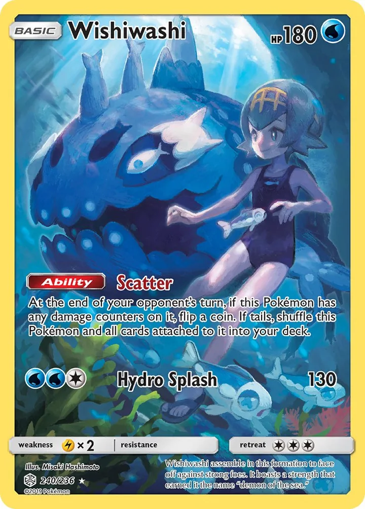 Wishiwashi, Cosmic Eclipse 240/236