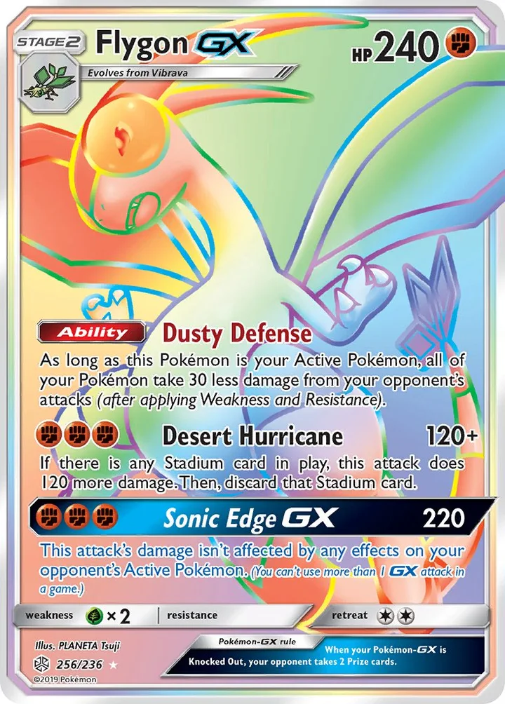 Flygon-GX, Cosmic Eclipse 256/236