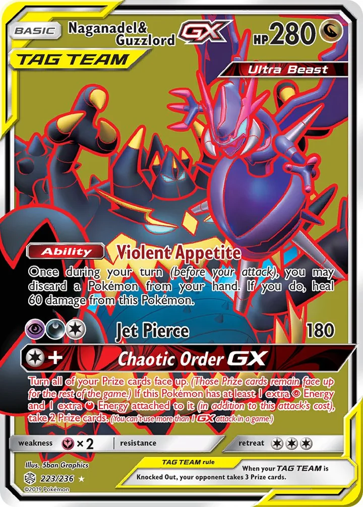 Naganadel & Guzzlord-GX, Cosmic Eclipse 223/236