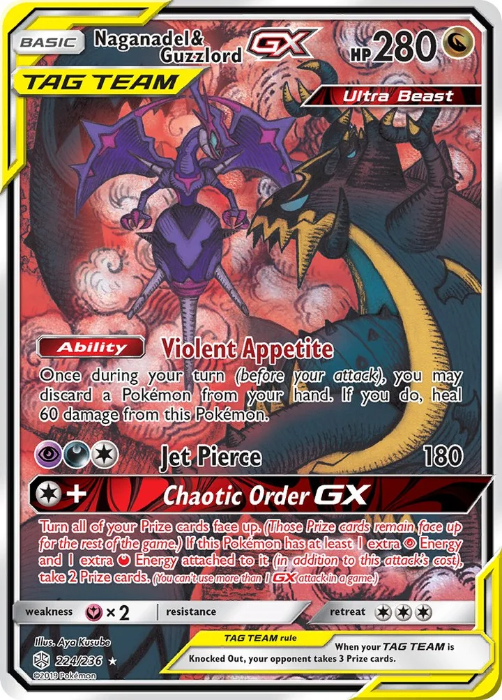 Naganadel & Guzzlord-GX, Cosmic Eclipse 224/236