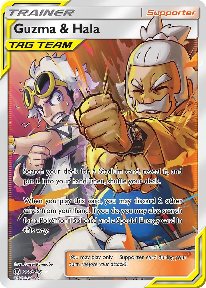 Guzma & Hala, Cosmic Eclipse 229/236