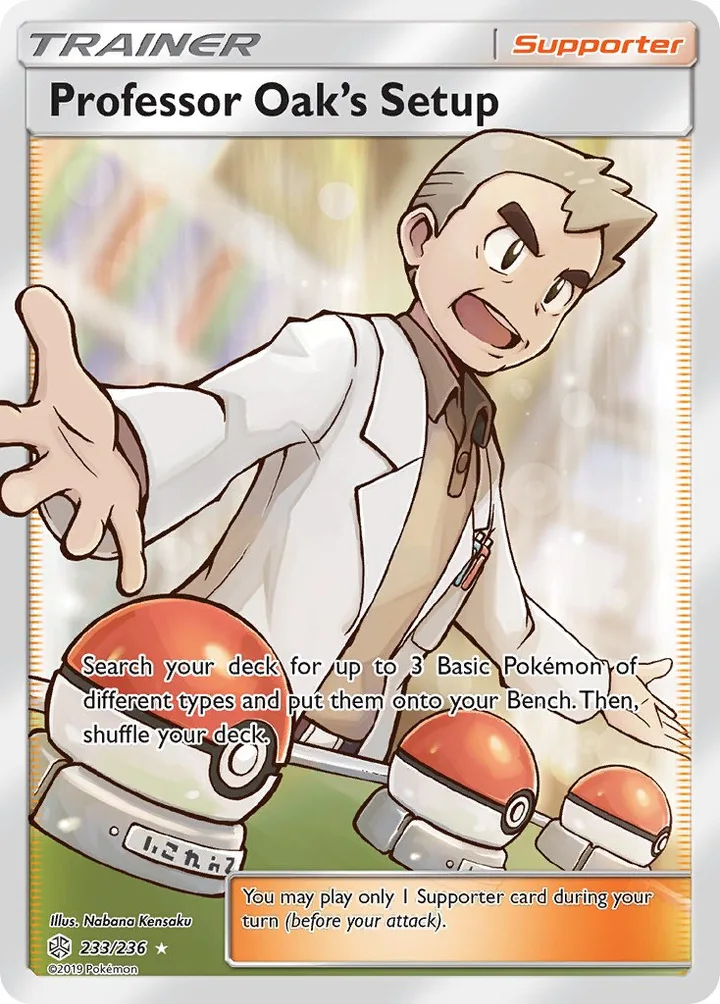 Professor Oak’s Setup, Cosmic Eclipse 233/236