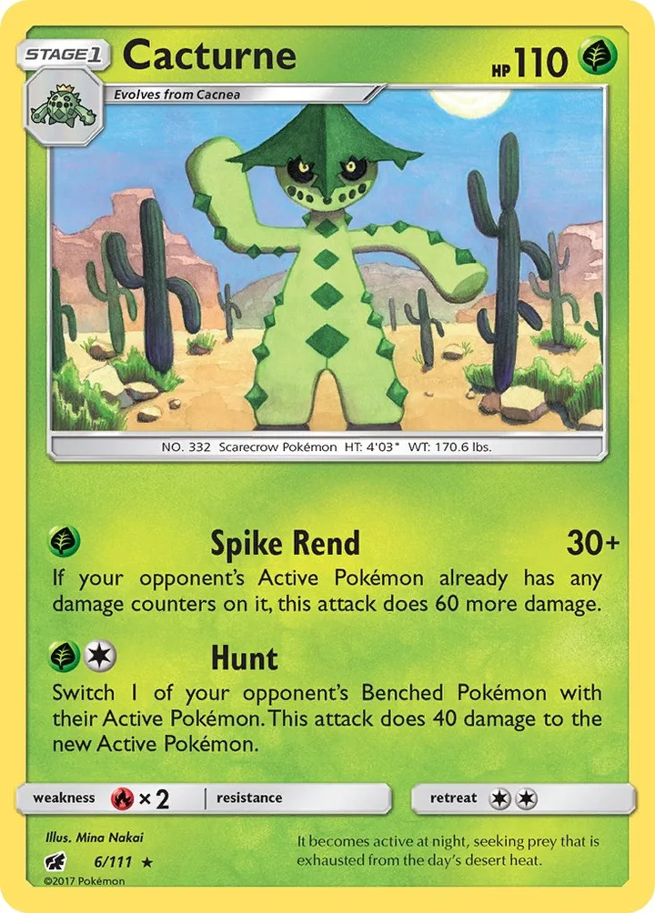 Cacturne, Crimson Invasion 6/111