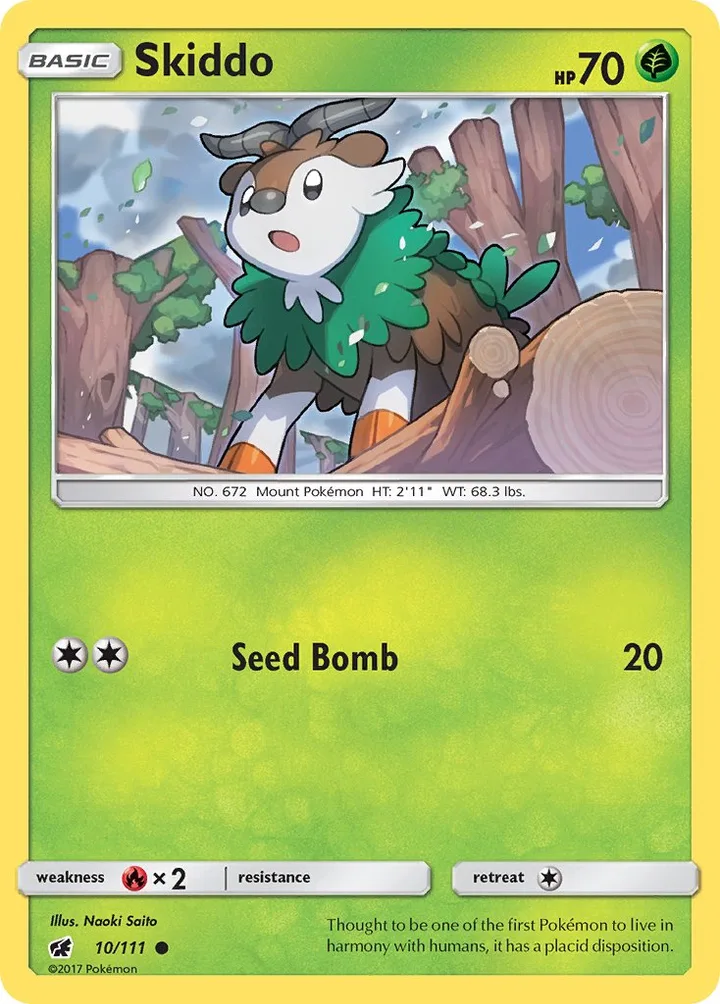 Skiddo, Crimson Invasion 10/111
