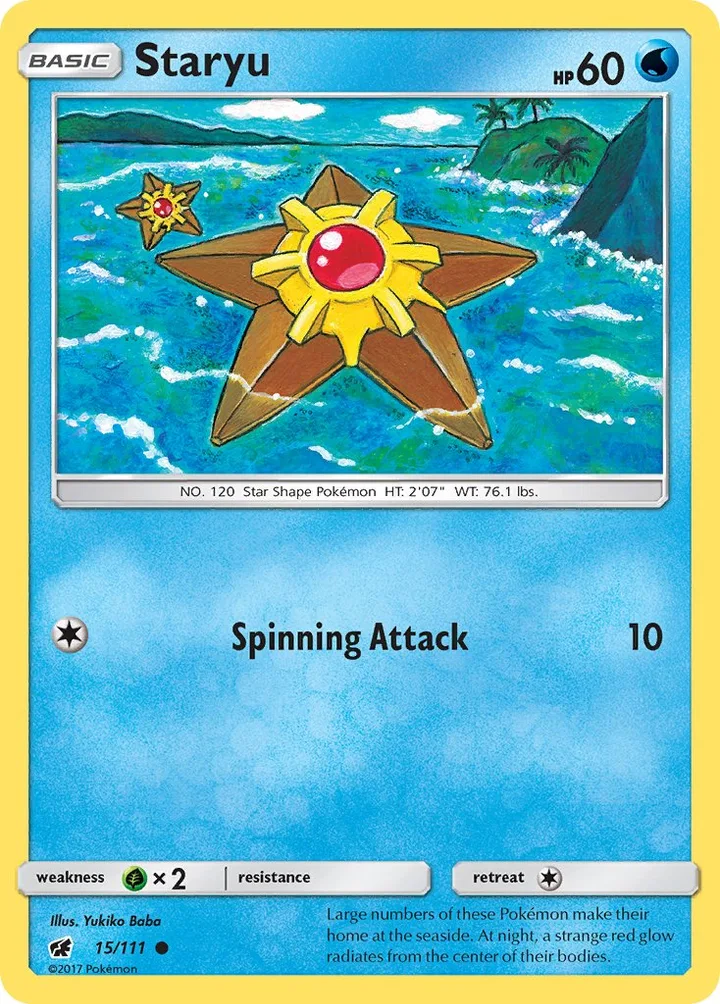 Staryu, Crimson Invasion 15/111