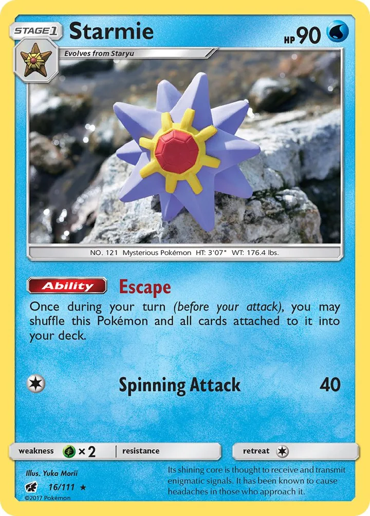 Starmie, Crimson Invasion 16/111