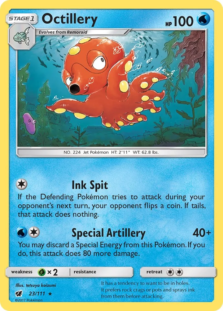 Octillery, Crimson Invasion 23/111
