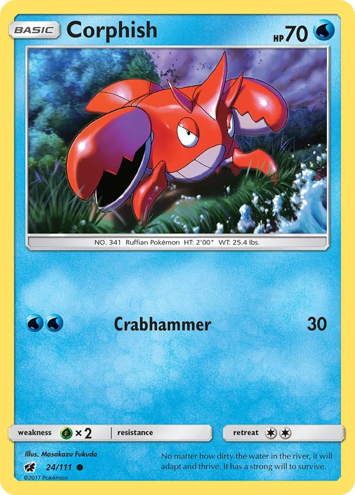 Corphish, Crimson Invasion 24/111