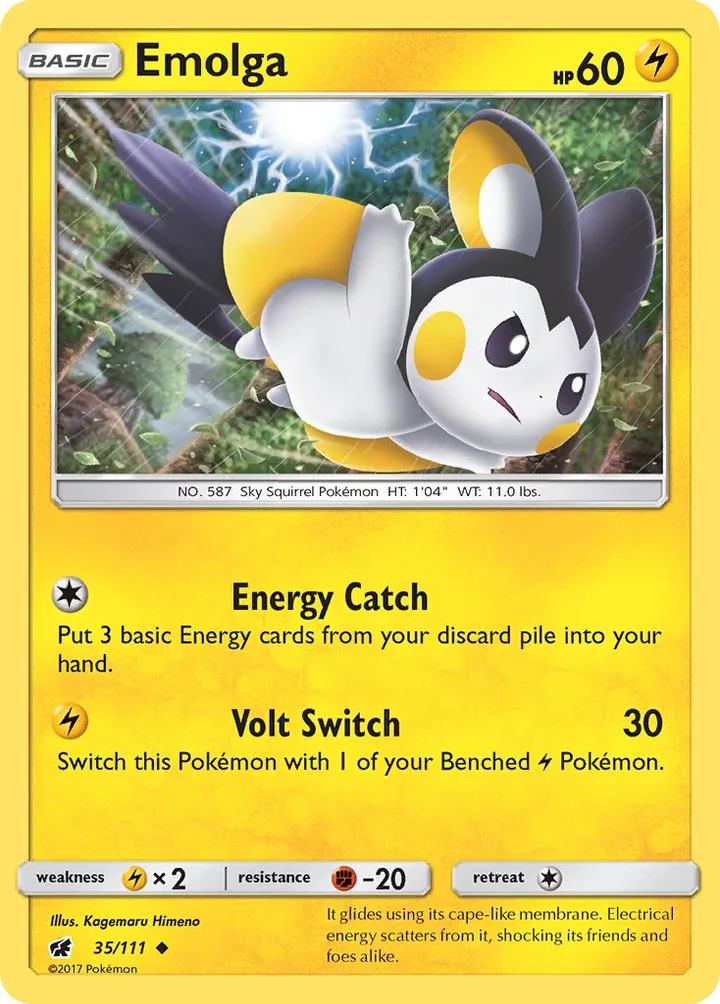 Emolga, Crimson Invasion 35/111