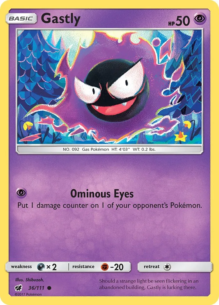 Gastly, Crimson Invasion 36/111