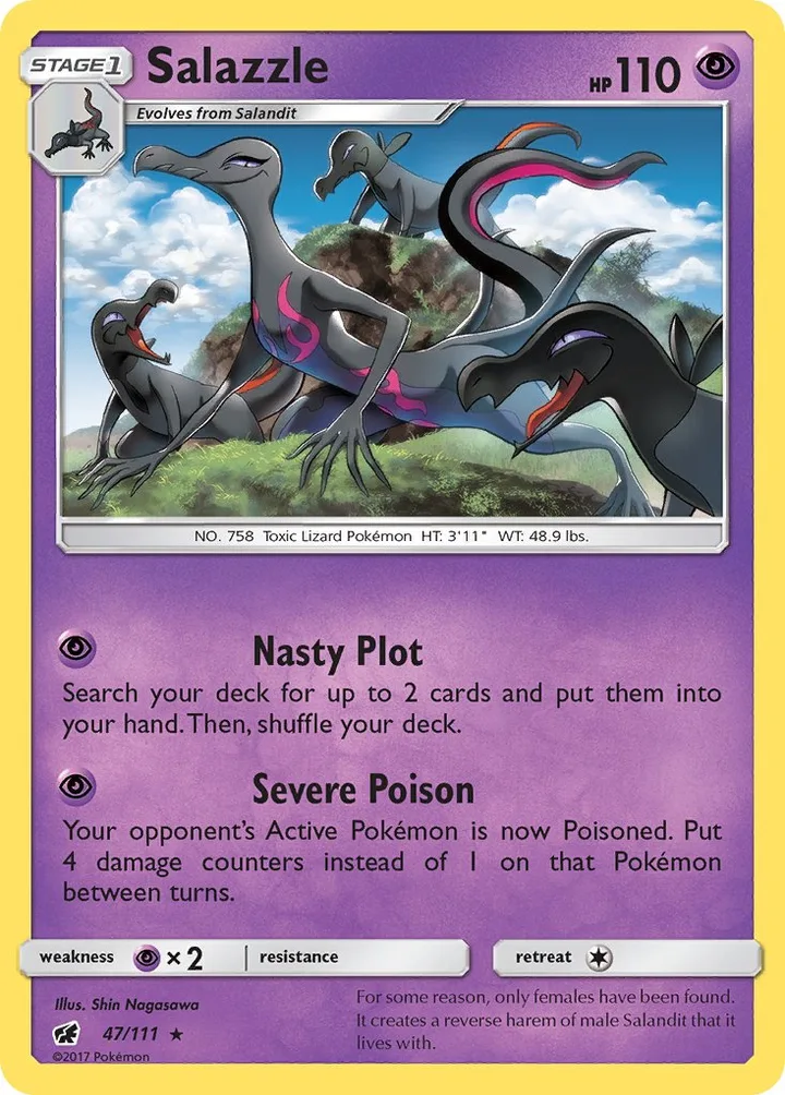 Salazzle, Crimson Invasion 47/111