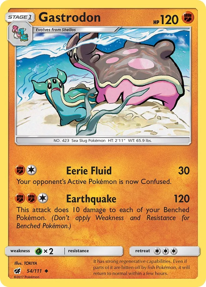 Gastrodon, Crimson Invasion 54/111