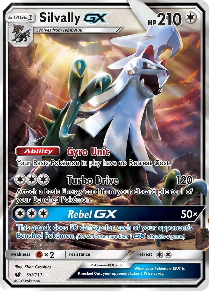 Silvally-GX, Crimson Invasion 90/111