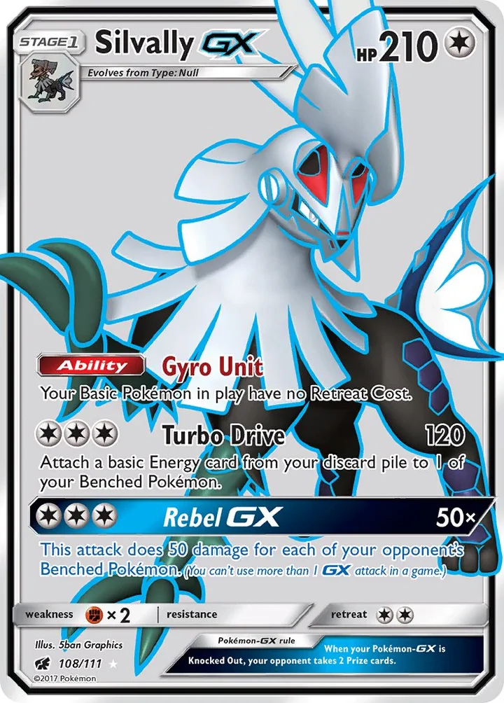 Silvally-GX, Crimson Invasion 108/111