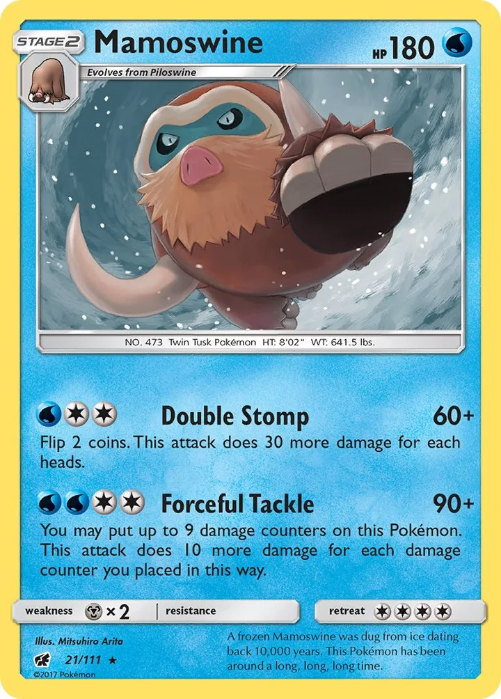 Mamoswine, Crimson Invasion 21/111