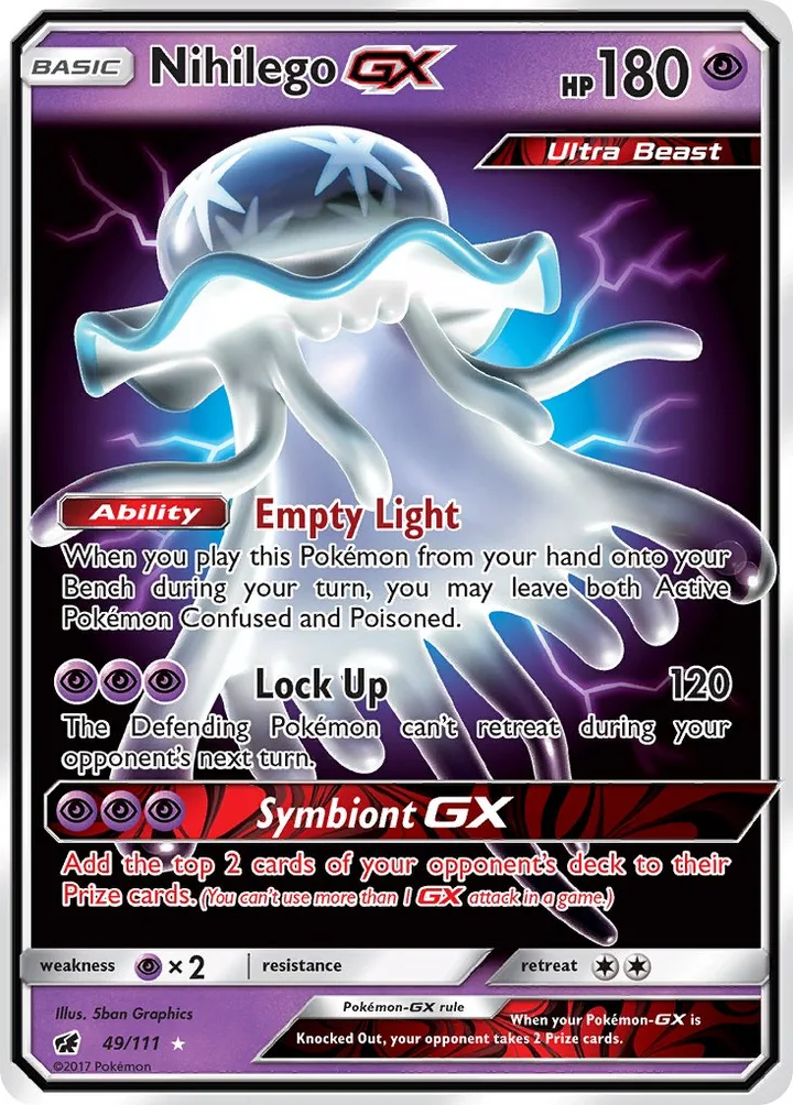 Nihilego-GX, Crimson Invasion 49/111