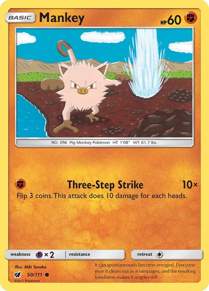 Mankey, Crimson Invasion 50/111
