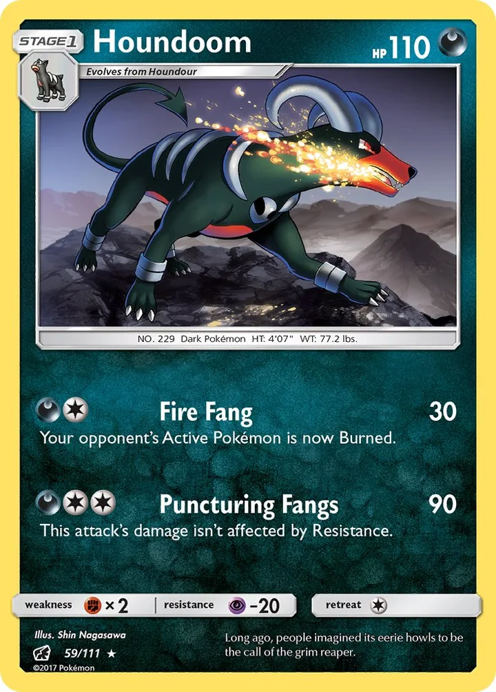 Houndoom, Crimson Invasion 59/111
