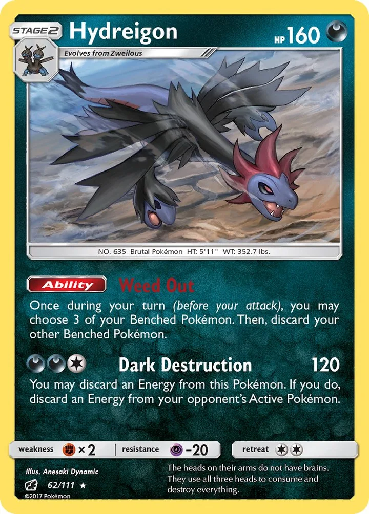Hydreigon, Crimson Invasion 62/111