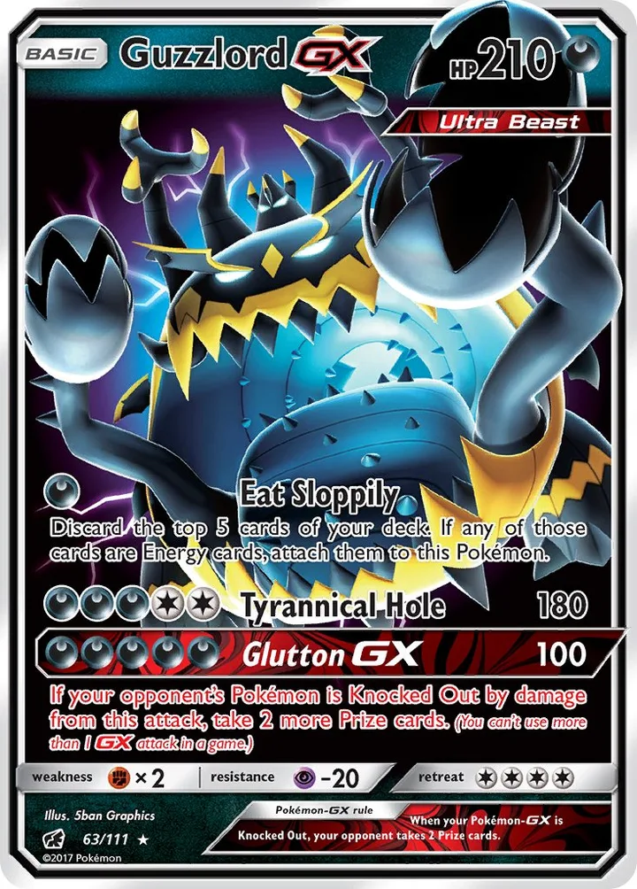 Guzzlord-GX, Crimson Invasion 63/111