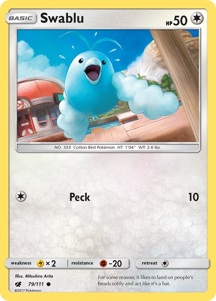 Swablu, Crimson Invasion 79/111