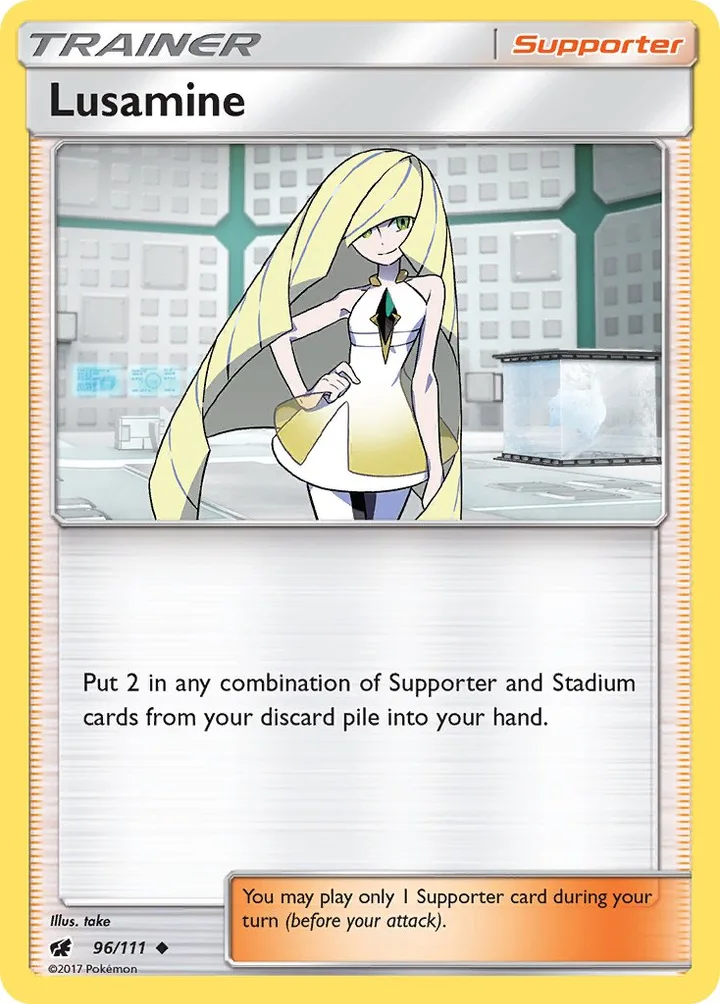 Lusamine, Crimson Invasion 96/111