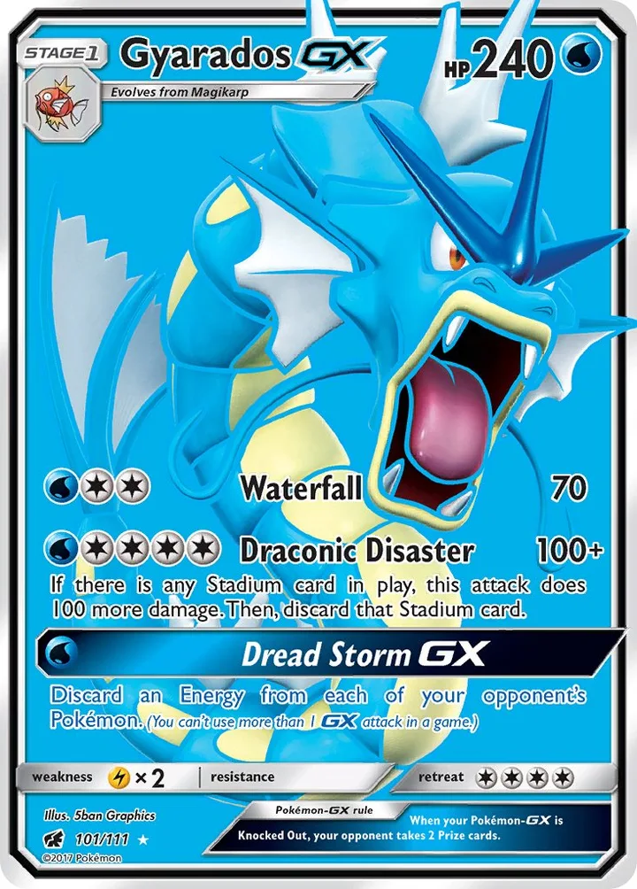 Gyarados-GX, Crimson Invasion 101/111