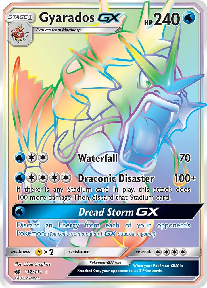 Gyarados-GX, Crimson Invasion 112/111