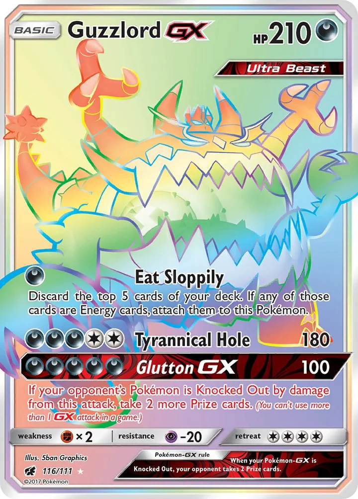 Guzzlord-GX, Crimson Invasion 116/111