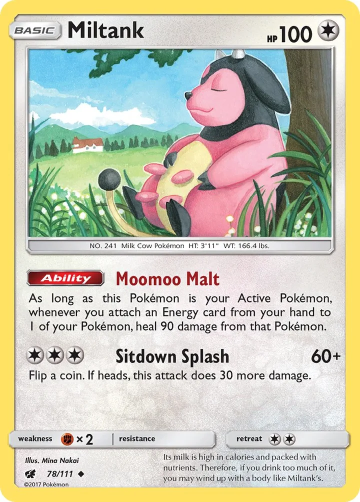 Miltank, Crimson Invasion 78/111