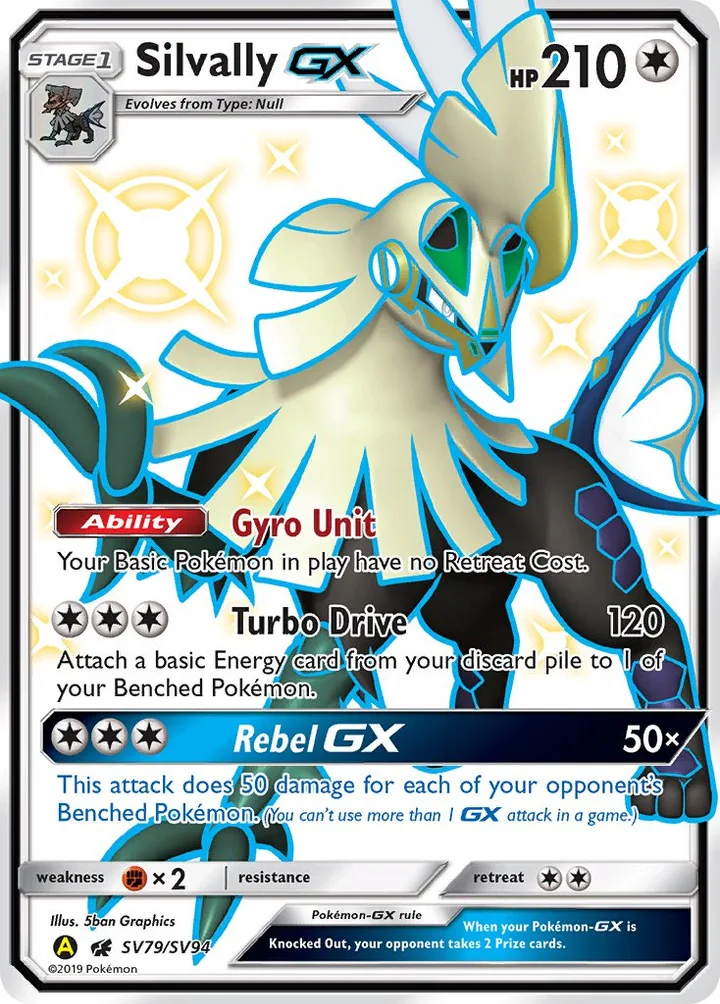 Silvally-GX, Hidden Fates SV79/SV94