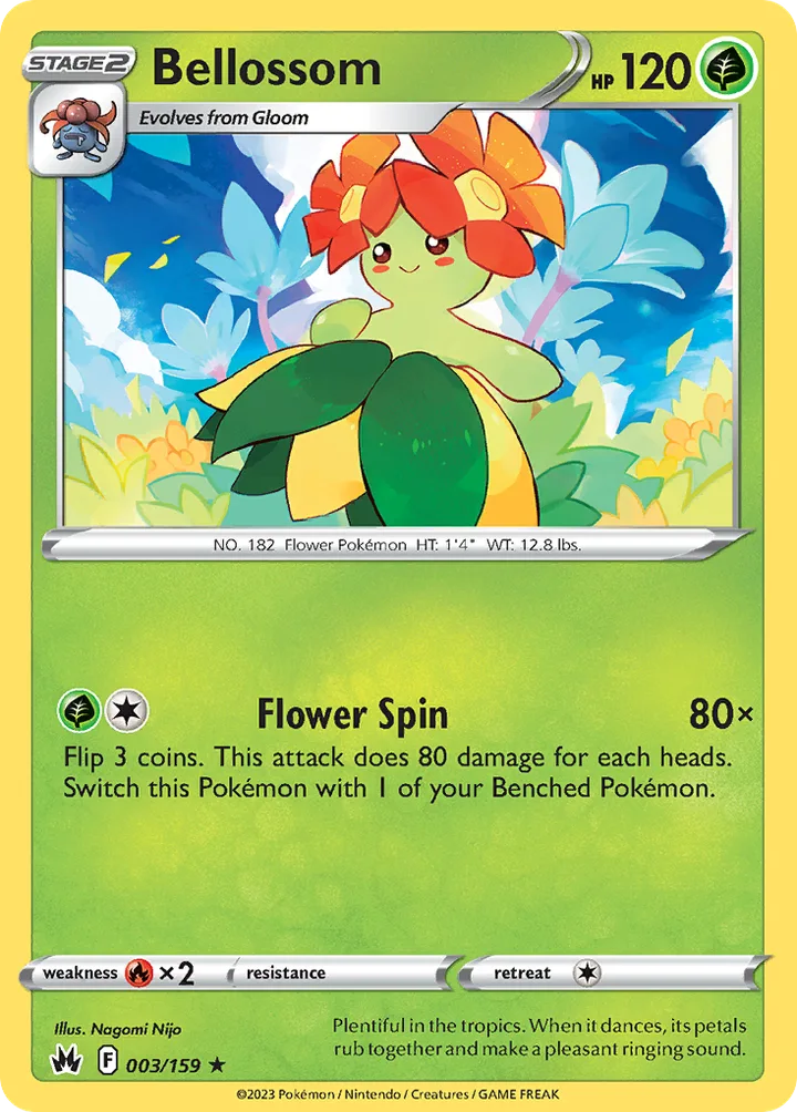 Bellossom, Crown Zenith 003/159