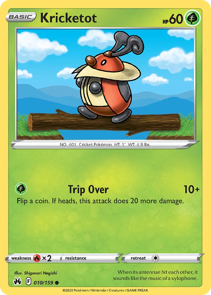 Kricketot, Crown Zenith 010/159