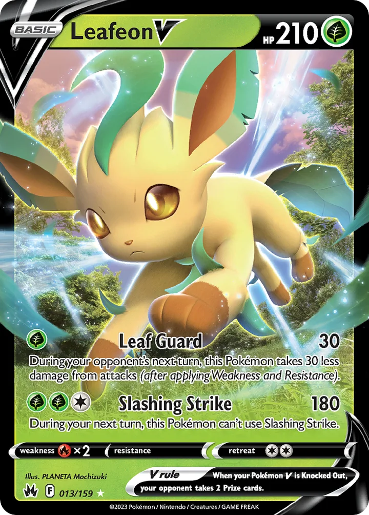 Leafeon V, Crown Zenith 013/159