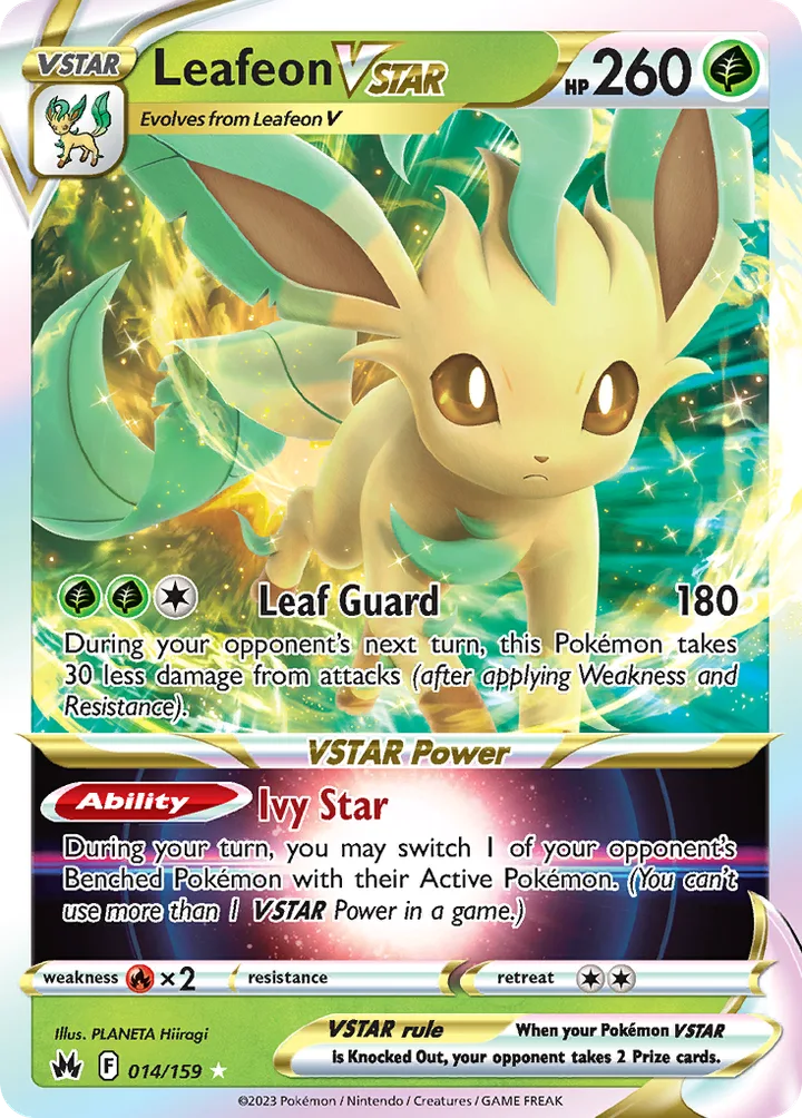 Leafeon VSTAR, Crown Zenith 014/159