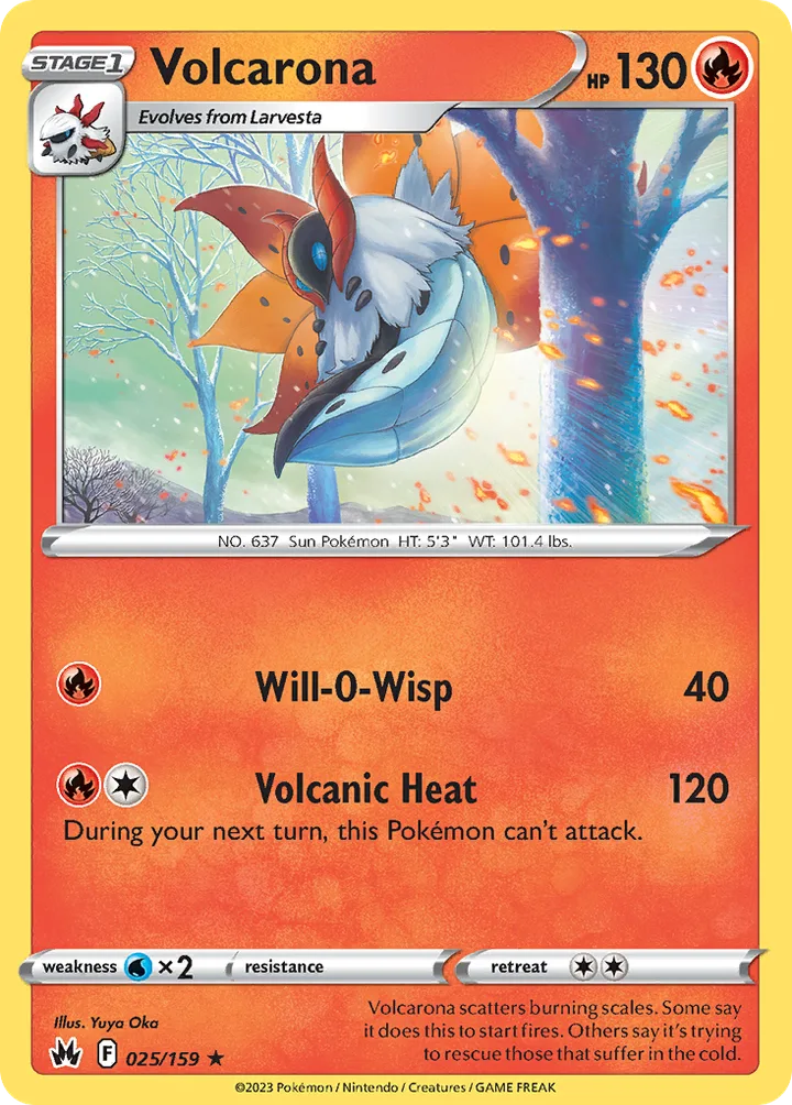 Volcarona, Crown Zenith 025/159