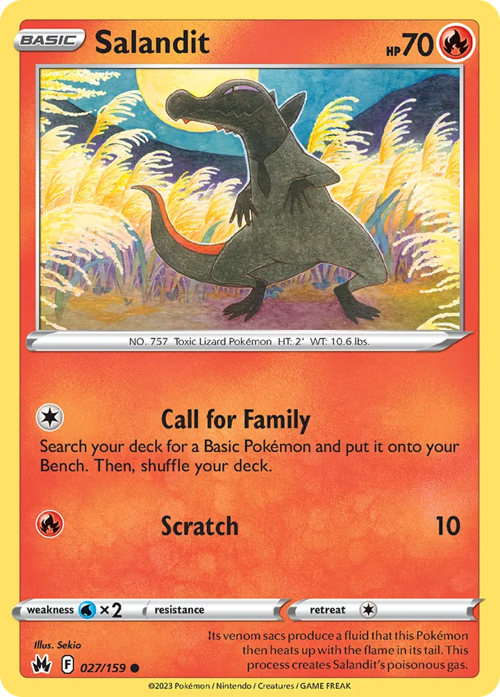 Salandit, Crown Zenith 027/159