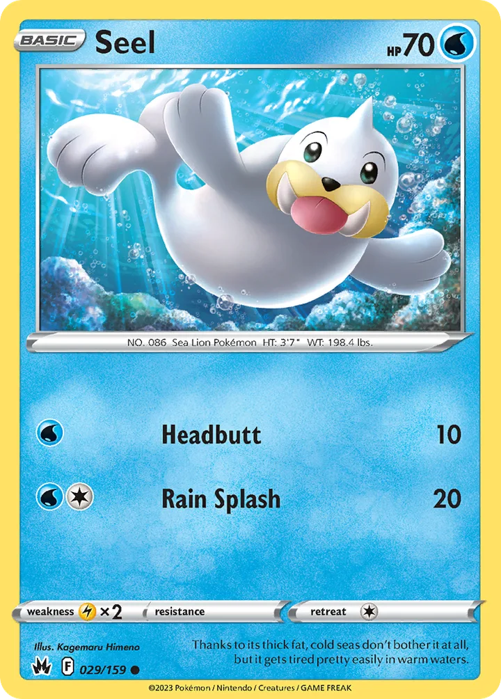Seel, Crown Zenith 029/159
