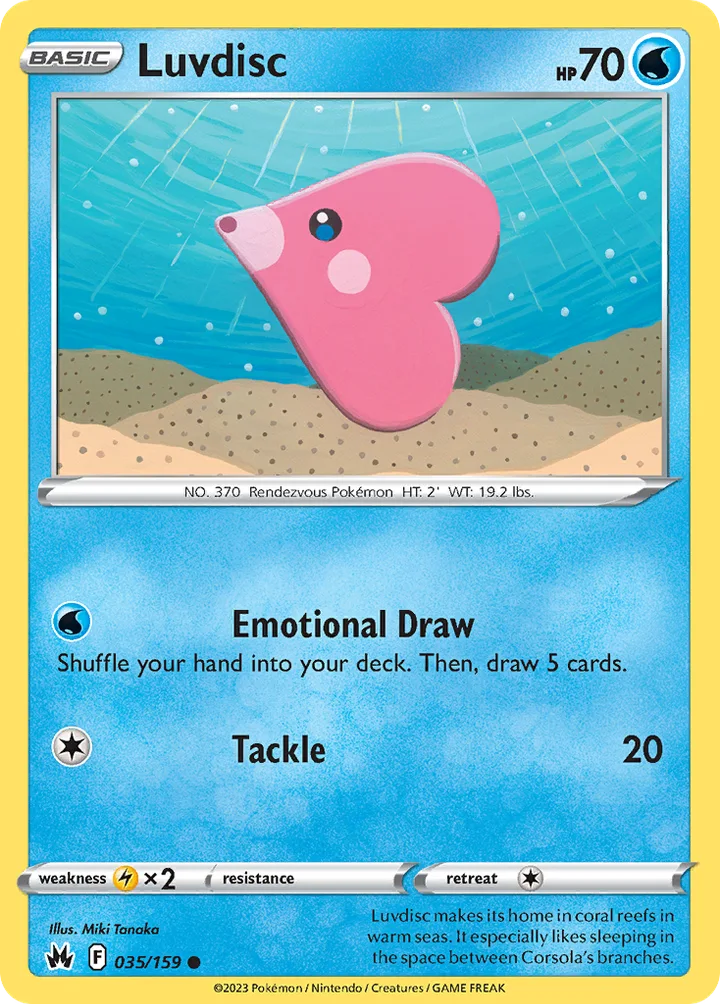 Luvdisc, Crown Zenith 035/159