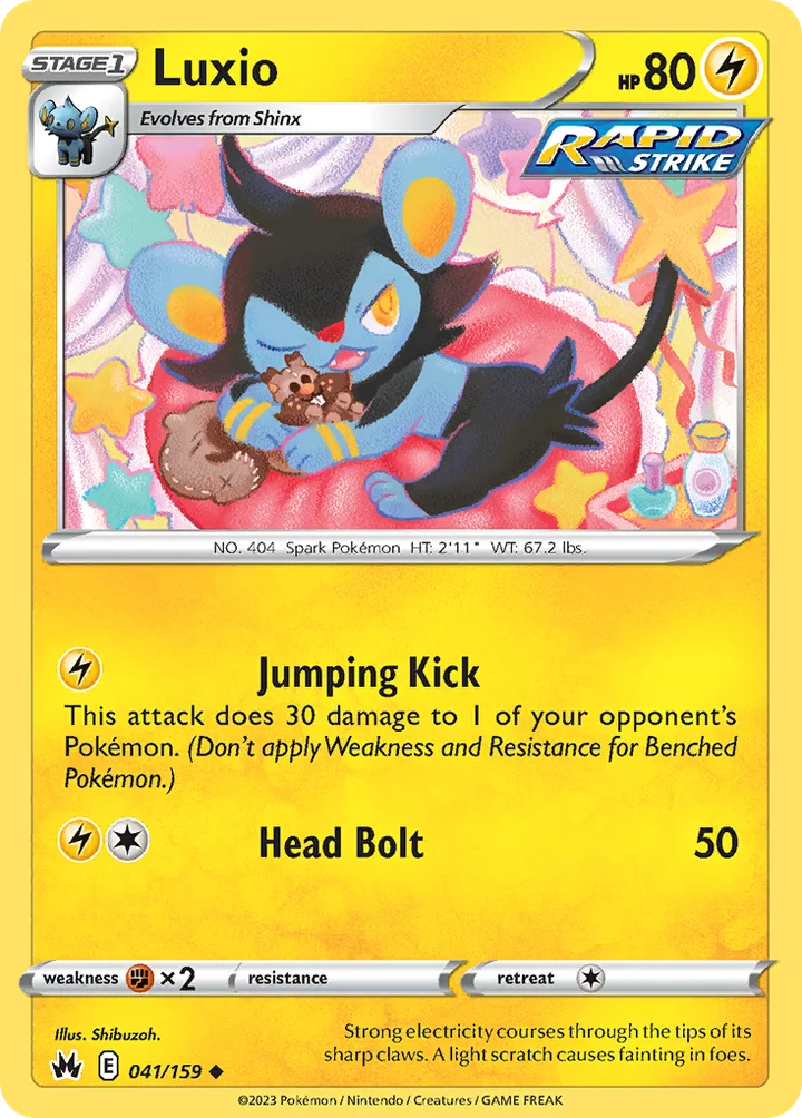 Luxio, Crown Zenith 041/159