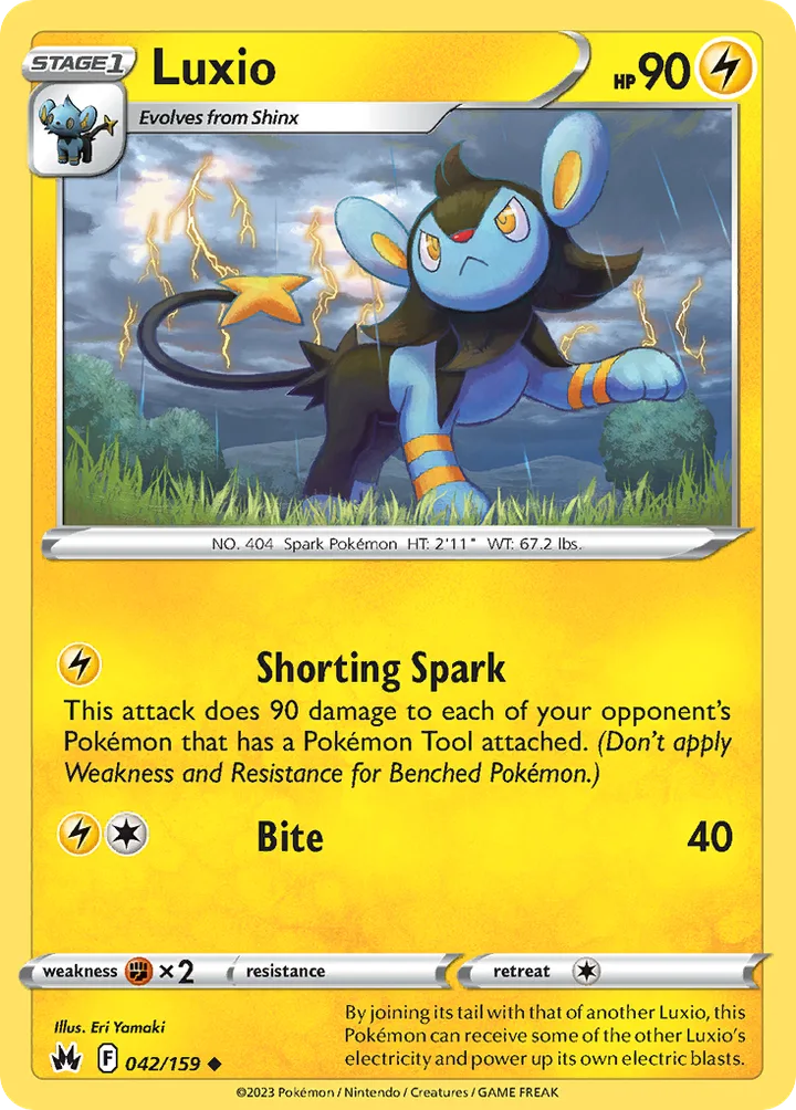 Luxio, Crown Zenith 042/159