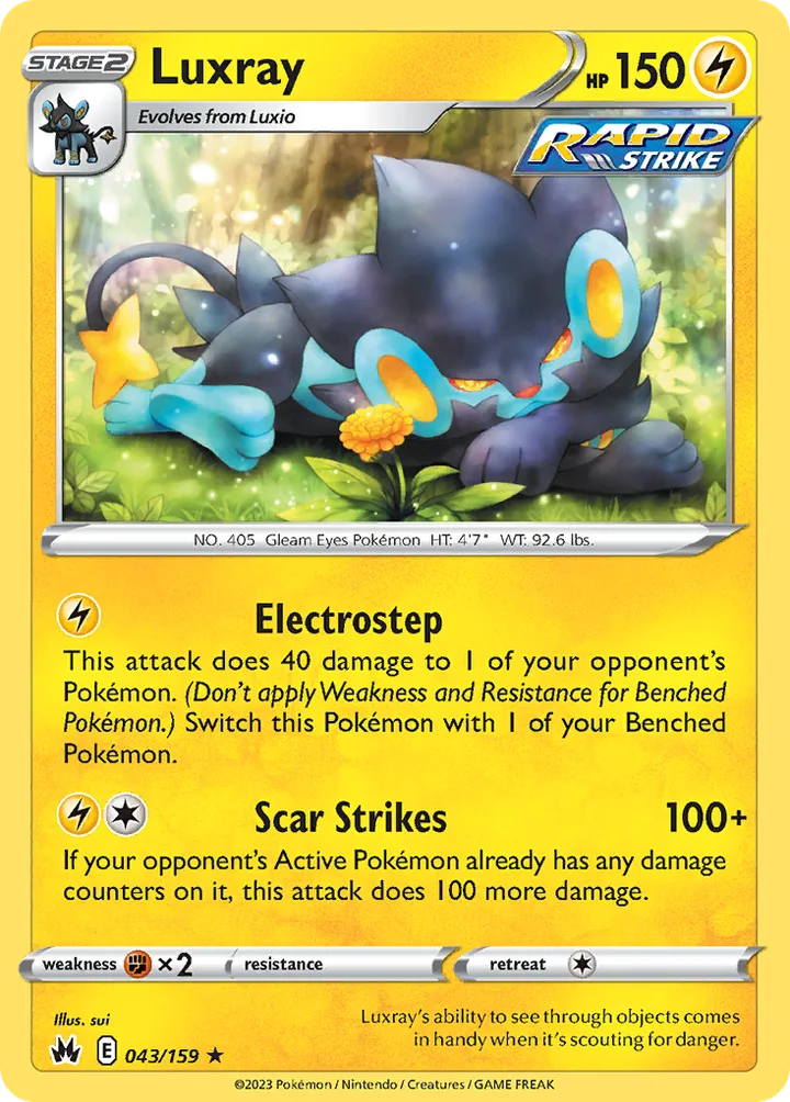 Luxray, Crown Zenith 043/159