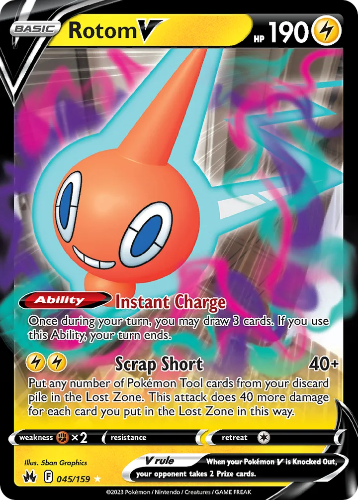 Rotom V, Crown Zenith 045/159