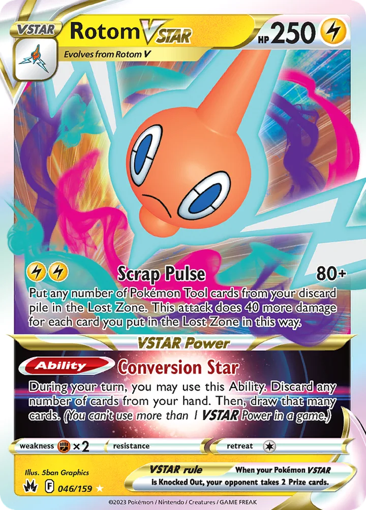 Rotom VSTAR, Crown Zenith 046/159