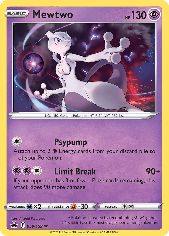 Mewtwo, Crown Zenith 059/159