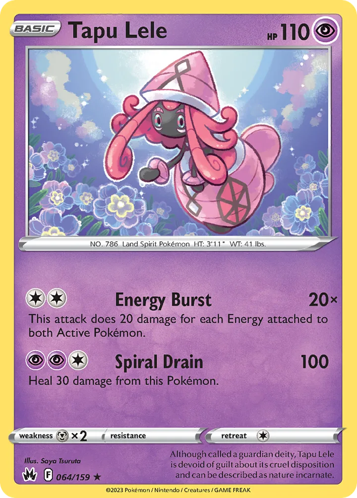 Tapu Lele, Crown Zenith 064/159