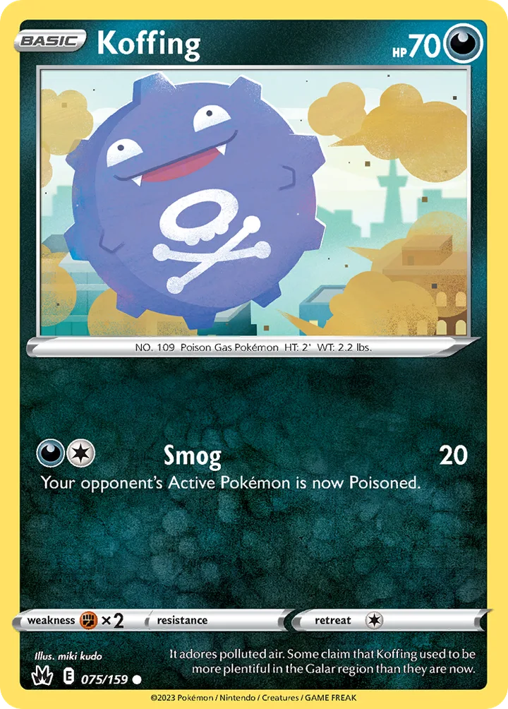 Koffing, Crown Zenith 075/159